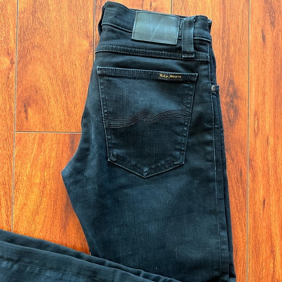 Nudie Tight Long John - Black - 25W 30L - Picture 2 of 6